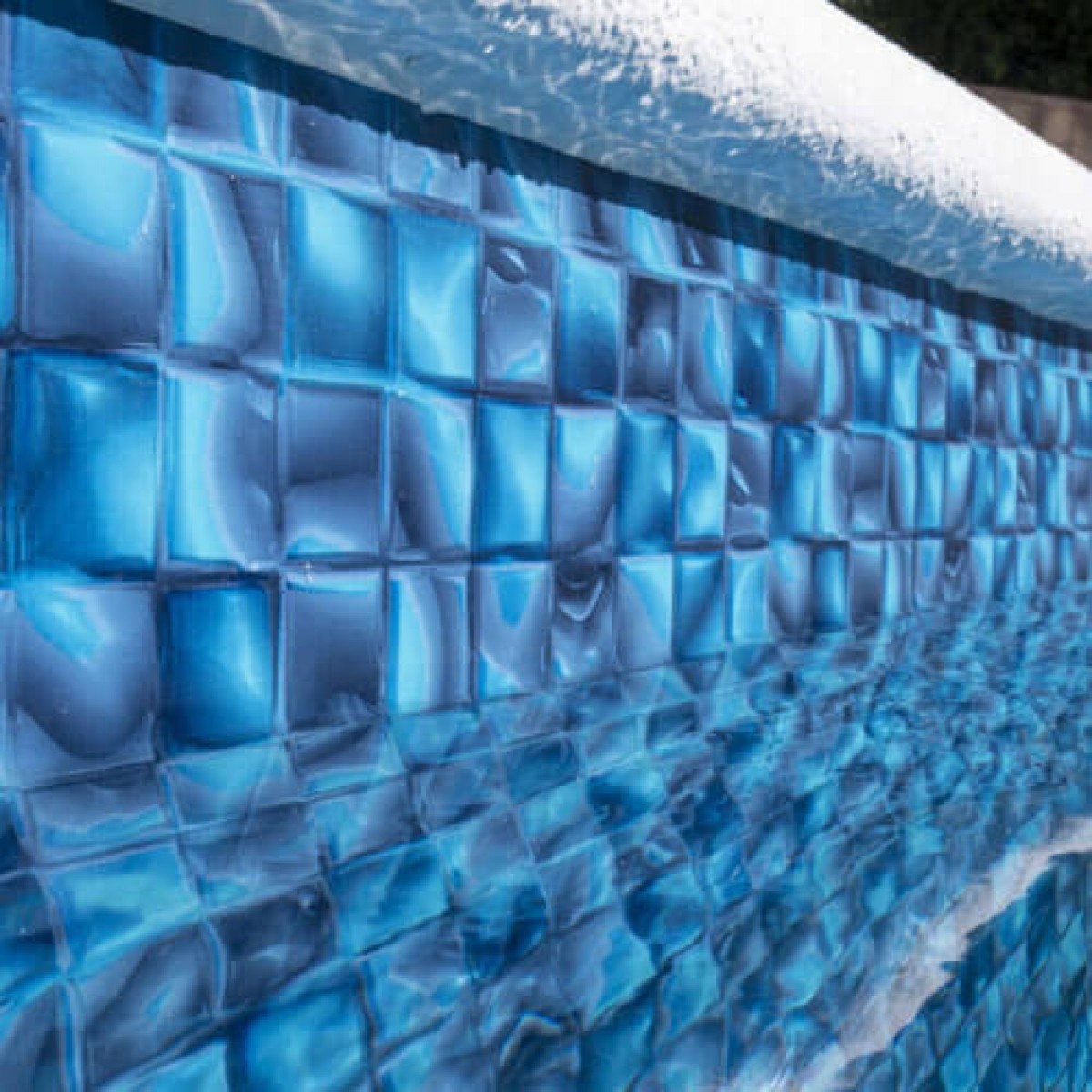 Пленка для бассейна ПВХ CGT Alkor AQUADECOR PF4000 Jellistone Green Pearl 1,5мм 25х1,65м (41106000)